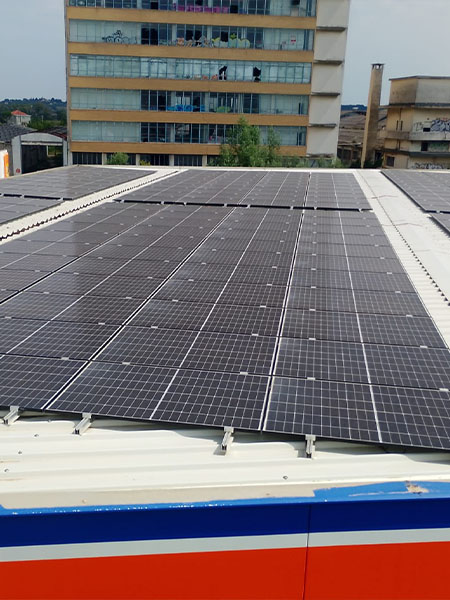 Impianto 100 kw per distributore