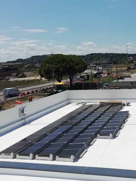 Impianto fotovoltaico per KFC