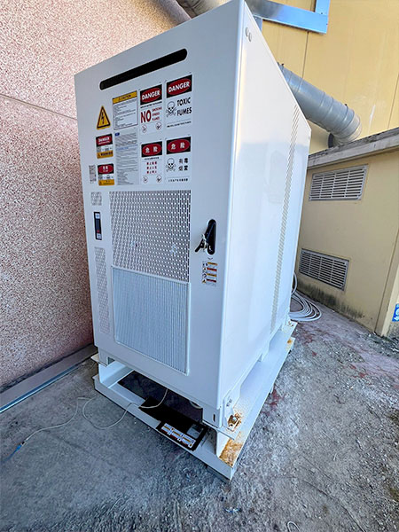 Installazione Batteria Industriale huawei 107kwh