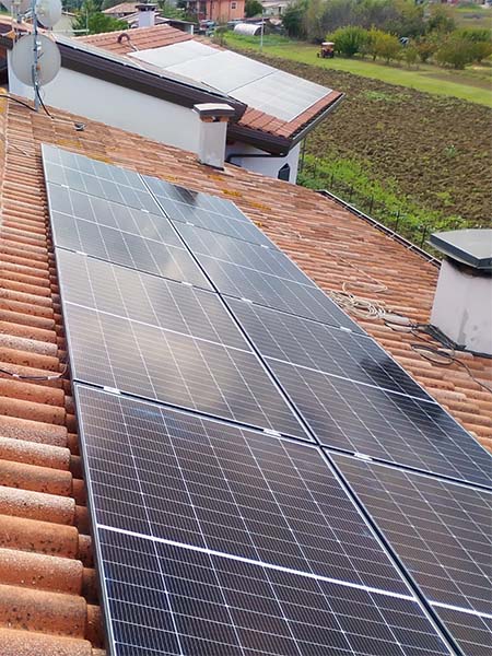 Impianto fotovoltaico 6 kW Trina con sistema di accumulo Sigenergy