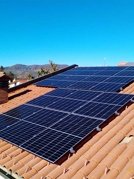 Impianto fotovoltaico a pennabilli 6kW Trina con accumulo Sigenergy